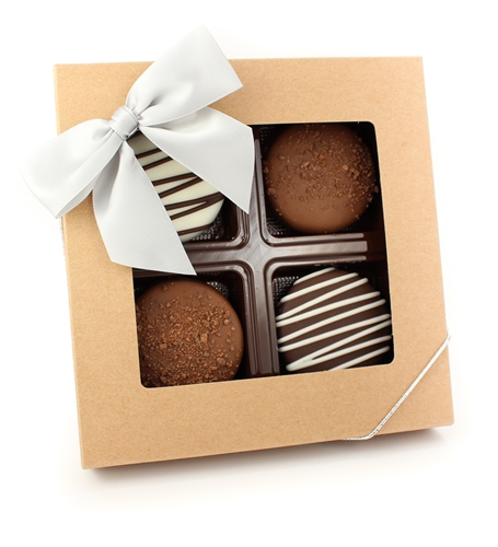 Gift Box of 4 Classic Chocolate Covered Oreos®